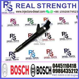Buy cheap BOSCH injector 0445110418 Original New Diesel Fuel Injector 0445110418 0986435212 504389548 For FIAT/IVECO 2.3D Engine product