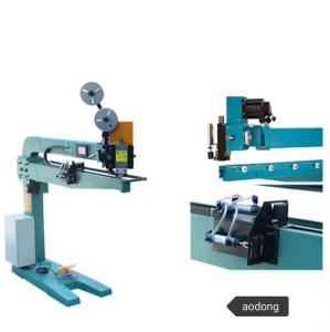 China 0.37kw Carton Box Stitching Machine Double Eccentric Wheel Structure on sale