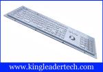 Industrial Kiosk Computer Metal Keyboard With Panel Mount Function Keys