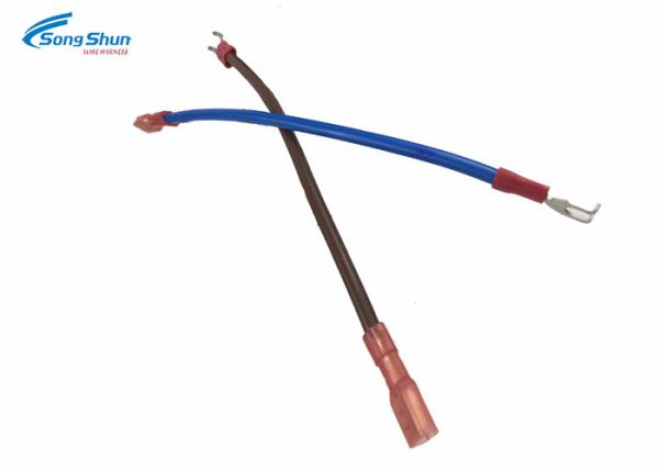 Quality Bare Copper Wire Harness Assembly M5 Spade Terminals 4.8 X 0.51 Terminals for sale