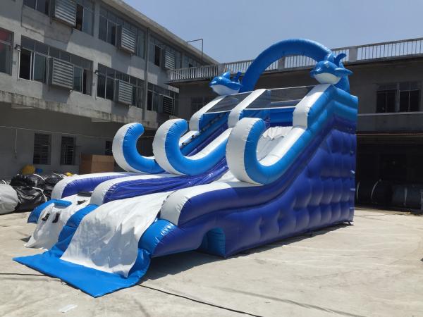 Quality Commercial Inflatable Water Slide Amusement Inflatable Bouncer Castles for sale