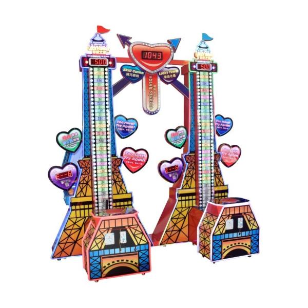 Quality Eiffel Tower Indoor Ticket Redemption Game Machine For Game Center for sale