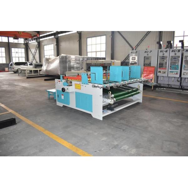 ODM 220V Semi Automatic Box Corrugated Carton Folder Gluer Machine