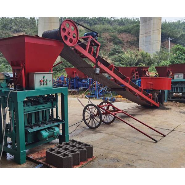 Cement/Concrete Hollow Brick Making Machine Capacity 4480pcs/8hours 75KN