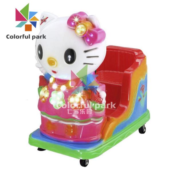 Hello Kitty Coin Operated Kiddie Ride Bilingual Version For 2 Players