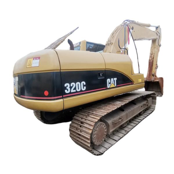 Quality Good Condition Used Caterpillar Cat 320C 20 Ton Excavator with 0.8 m3 Bucket Capacity for sale