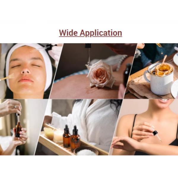 Smooth Neck Clear Empty Cosmetic Bottles 100ml Glass Lotion Bottle