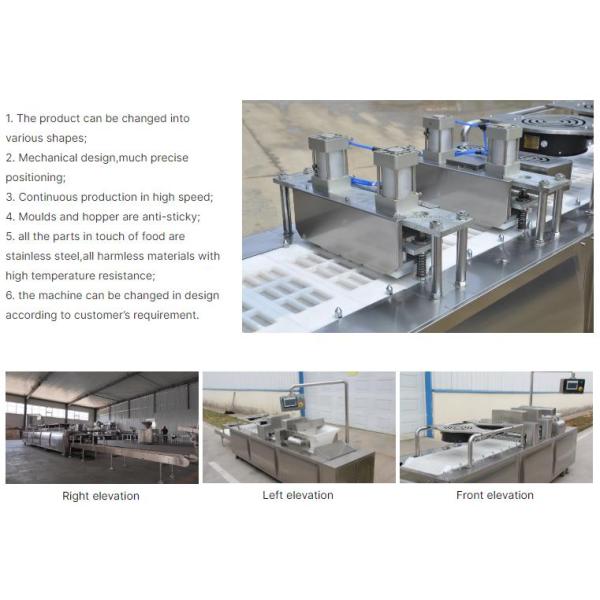 Efficient And Durable Cereal Bar Forming Machine fully made by Stanless Steel 304