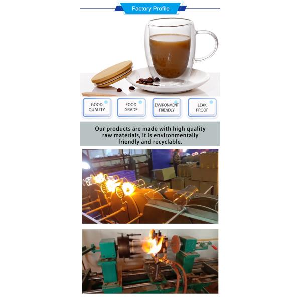 250ml 350ml Crystal Glass Tea Mugs For Espresso Latte Coffee Cooling