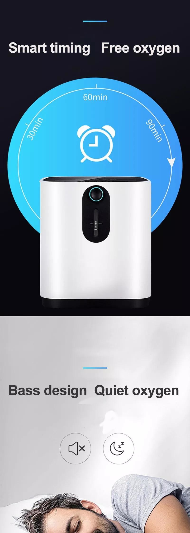 CE Approved Amonoy Home O2 Concentrator Oxygen Generator For Hospital