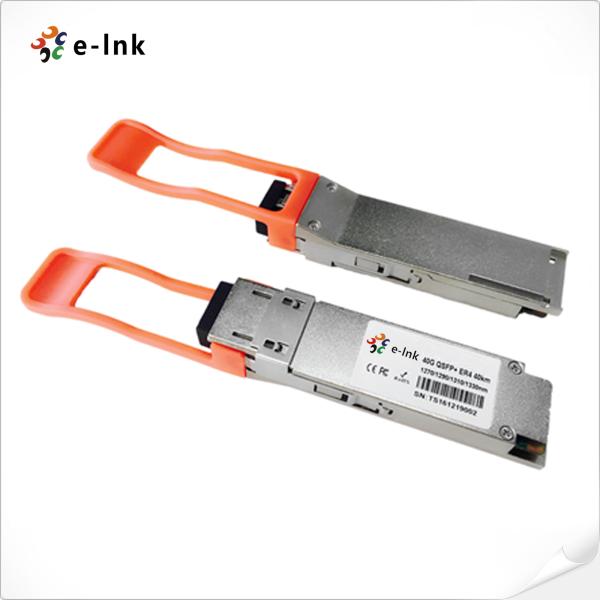 40G QSFP Optical Transceiver 40KM Duplex LC Connector Single Mode