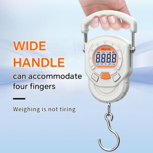 60kg Portable Handheld Electronic Hanging Scale Rechargeable Digital Baggage