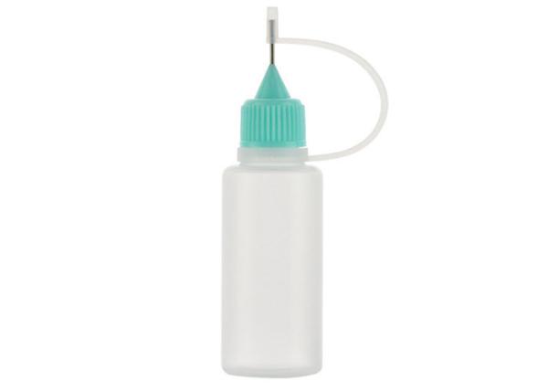 20ml PE Plastic Squeezable Dropper Bottles with Needle Tip Caps for E-liquids,