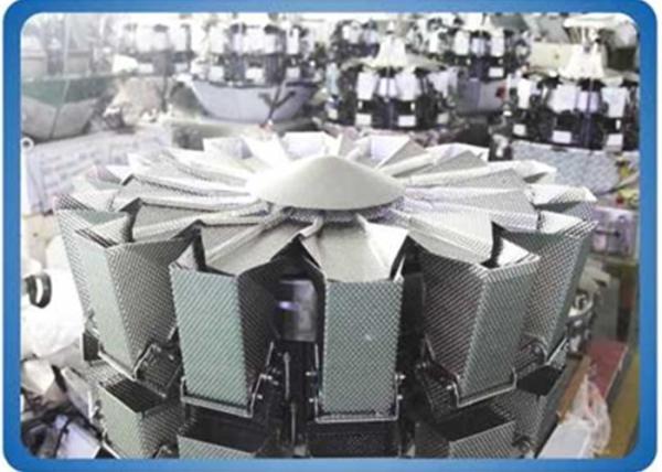 Quality Frozen Fishes 12P/M Multihead Weighing Machine for sale
