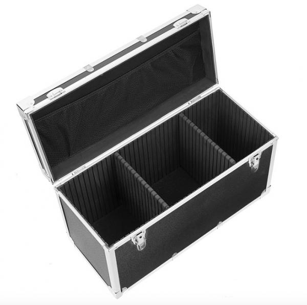 Quality Lockable Aluminum Tool Case With ABS Panel Dividers Insert for sale