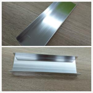 Buy cheap Silver Brightness Machanically Polished Aluminum Profiles Highly Wear Resistance product