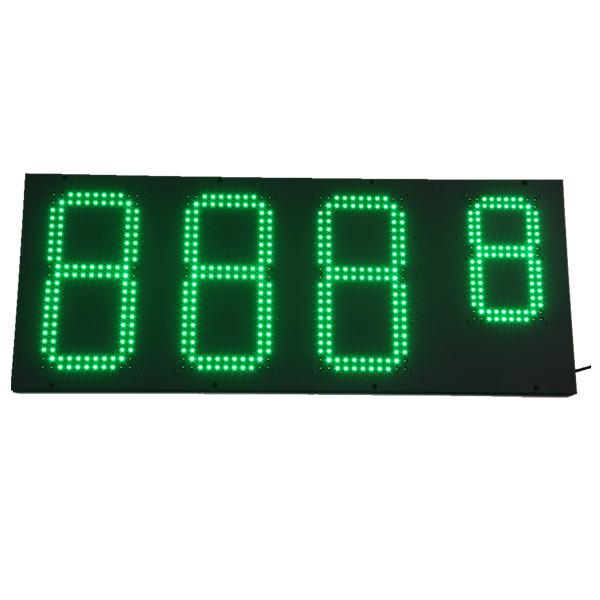 Quality DC 24V Gas Station LED Price Display Remote Control Oil Price Display Board for sale