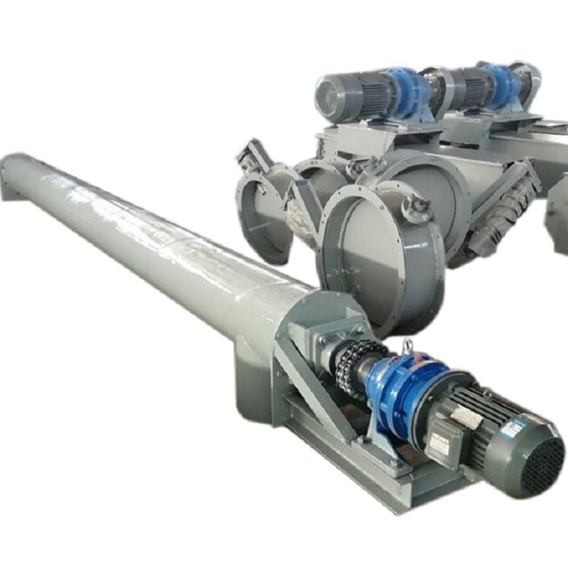 OEM Custom Industrial Powder Flexible Cement Spiral Sawdust Screw Conveyor Auger
