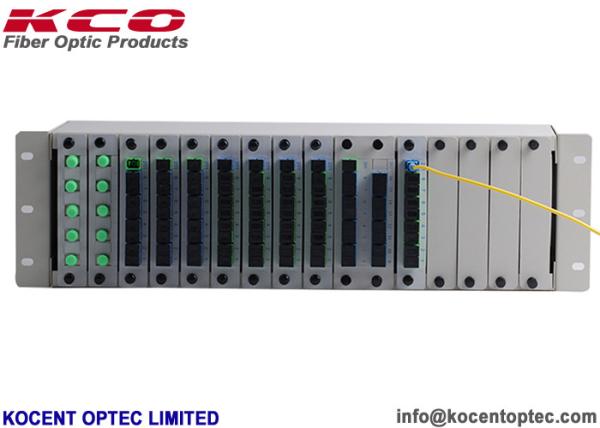 Quality ODF Fiber Optic Splitter 3U 4U Patch Panel Distribution Frame for PLC for sale
