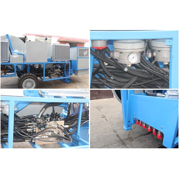Water Cooling System Max Tension 2x45kN / 1x90kN Hydraulic Pulling Machine
