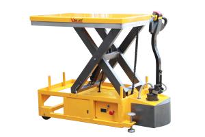 YLF120 Mobile electric hydrauli scissor lift table Loading Capacity 1200kg Max Height 1300mm