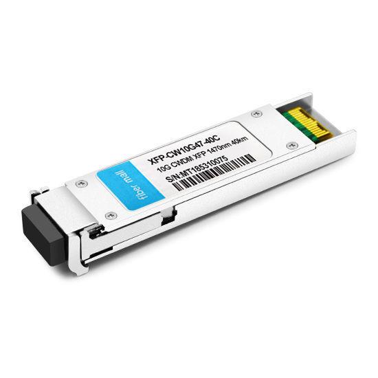 Quality Ciena CWDM-XFP-4-47 Compatible 10G CWDM XFP 1470nm 40km LC SMF DDM Transceiver Module for sale