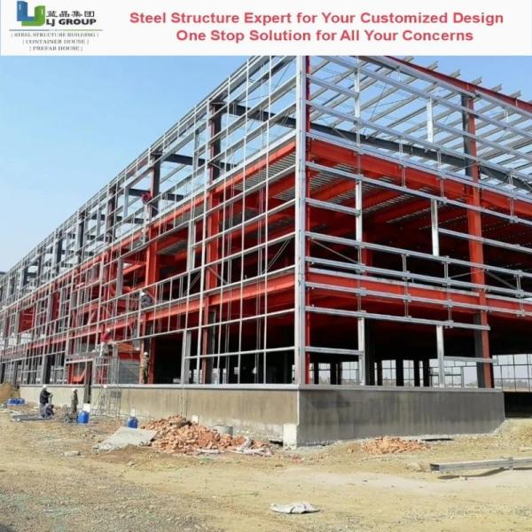 Quality Precision Steel Structure Building Multi Storey Frame Braced Structure for sale