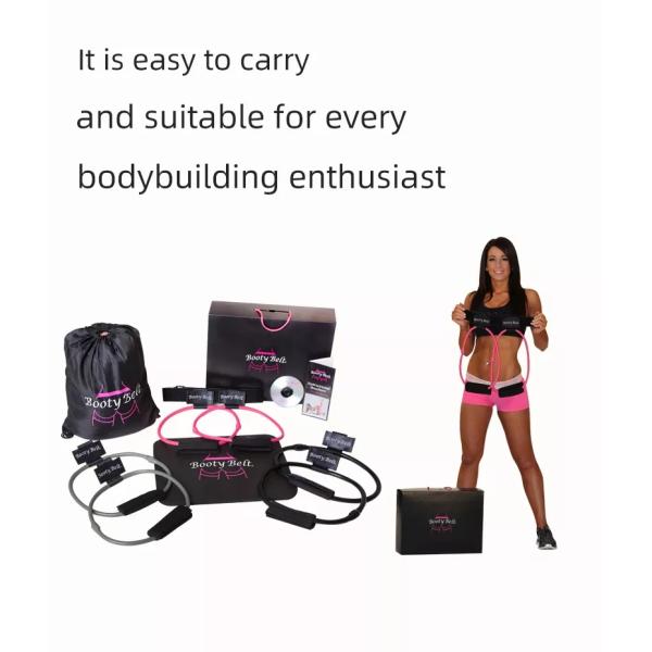 Multifunctional Loop Resistance Band Ultralight Odorless For Bigger Glutes