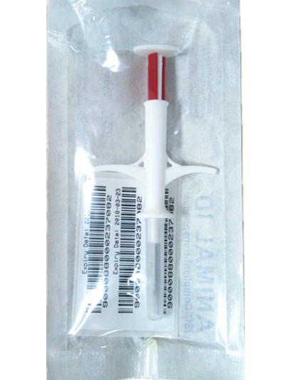 Quality IP67 Anti Collision ISO Transponder Microchip Syringe Width 49.5mm for sale