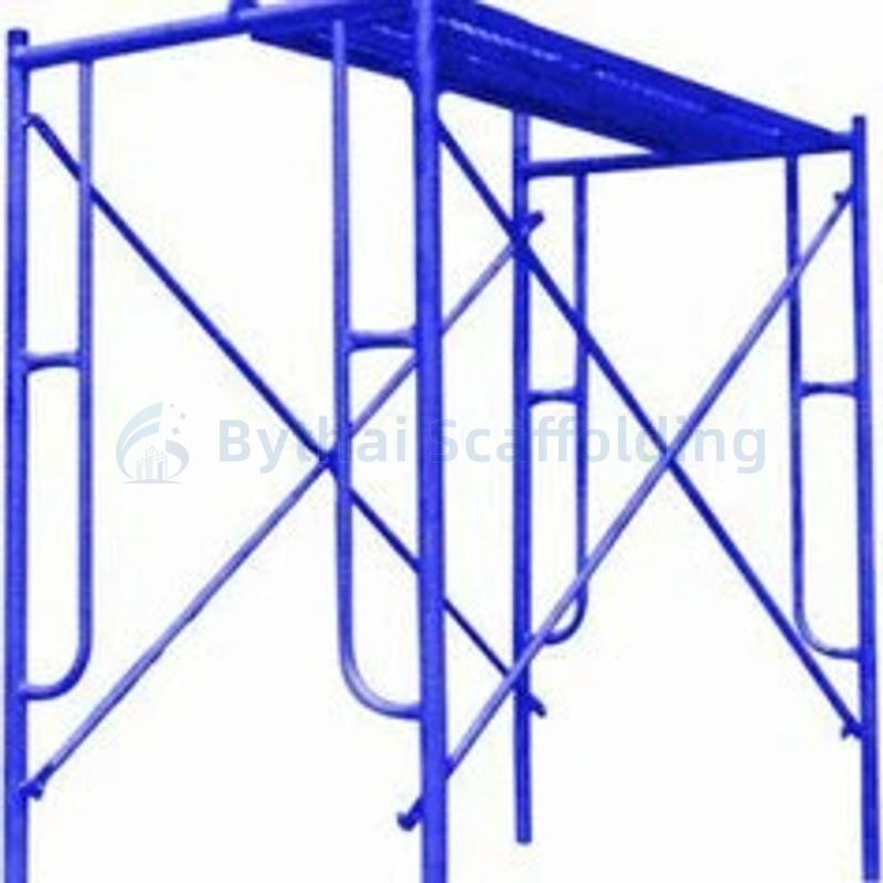 Durable HDG H Frame Scaffolding System Q235 Q355B BJlock Walk Through Frame