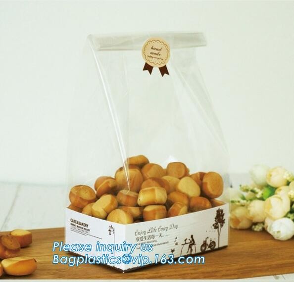 Custom Printing Recycled Brown Kraft Paper Bags,Custom Printed Factory Glassine Paper Bread Small Brown Bag, bagease