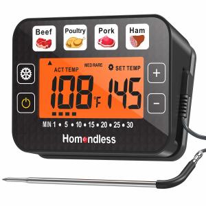 Buy cheap Single Probe LFGB Touchscreen Quick Read Meat Thermometer product