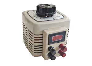 China High Accuracy 500VA Automatic Contact Variac ,Voltage Regulator TDGC2 With Digital Display on sale