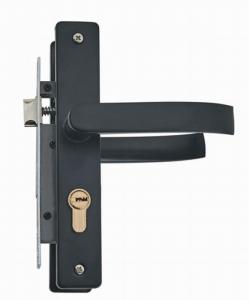 China Pull Wooden Hardware Mortise Door Lock Zinc Brass Straight Lever Handles on sale