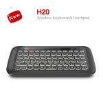 H20 Multimedia Ergonomics Touch Pad Keyboard Dual Size Backlight 2.4Ghz keyboard