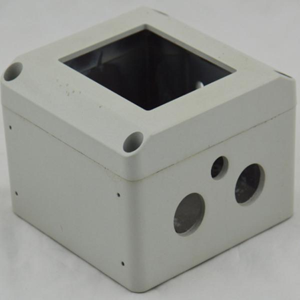 Quality Silver Die Casting Enclosure for Electronic Equipment with Heat Resistance ≤120C for sale