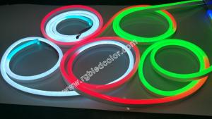Buy cheap multiclor digital neon tube 360 degree lighting easily bendable installation product