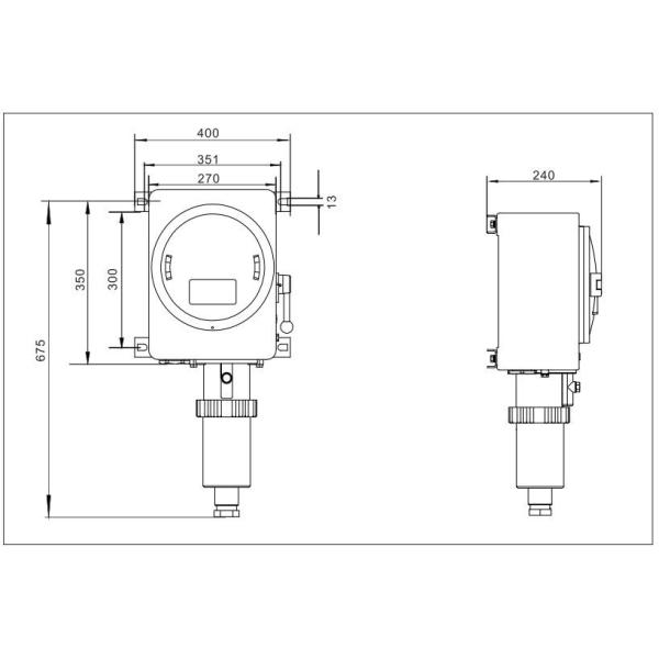 LED Explosion Proof Lighting Accessories Plug And Socket