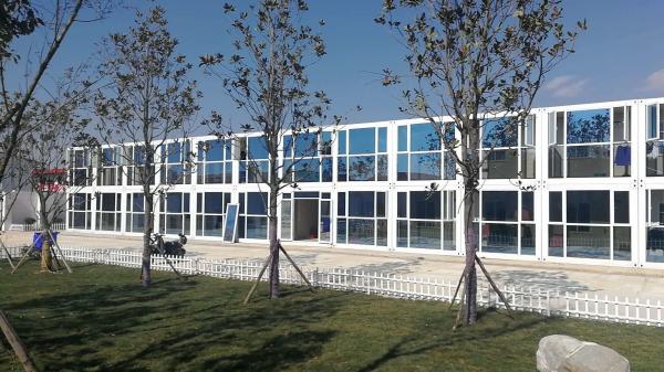 Quality Anti Rust Prefab Storage Container House , CE Prefabricated Shipping Container Houses for sale