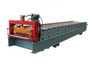 China Weight 3.5 Tons Corrugated Sheet Roll Forming Machine Raw Material Thickness 0.3-0.8 MM on sale