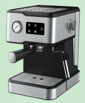 15 Bar Italian Pump Pressure Digital Touch Screen Portable Cappuccino Maker