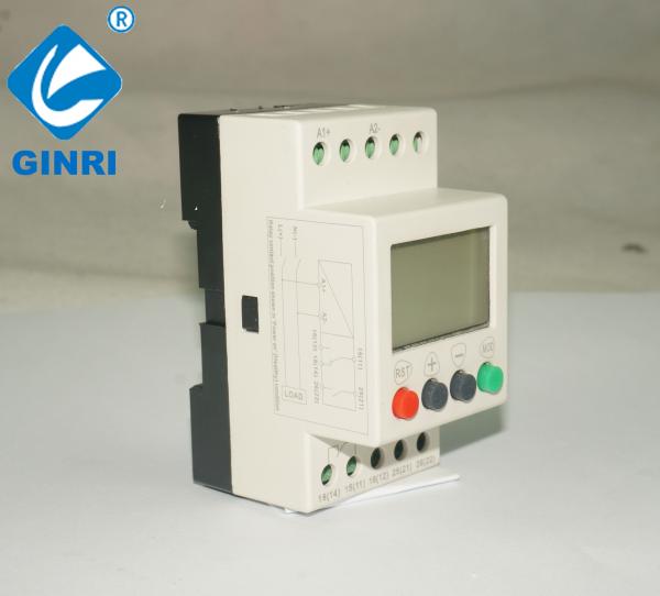 220V Digital SVR Single Phase Voltage Monitoring Relay 1CO / 1NC Contacts