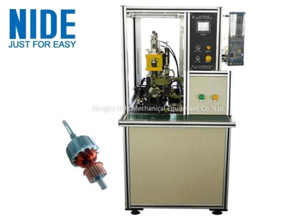 Quality Welding The Copper Wire Commutator Hook Fusing Machinery / Machinery For Mixer Motor for sale
