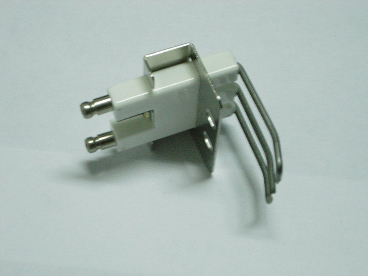 Ceramic Electric Ignition Electrodes 3 Pin For Powder Coating Oven
