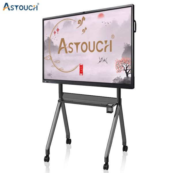 Quality 75 Inch Interactive Touch Screen IFP Interactive Touch Whiteboard SGS for sale