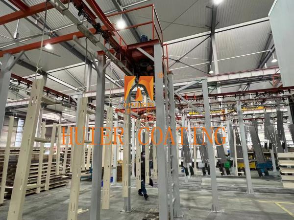 Quality Suspension Logistics Production Line Streamline Operations With Adjustable Speed And 50kg/m Hanging Load for sale