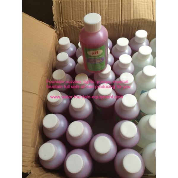 pH Water Quality Test Liquid For Swimming Pool Control System Red Color 250ml Bottle