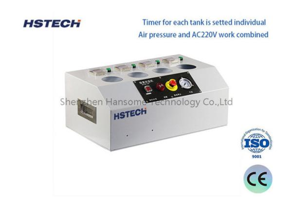 Quality White 4-Tank Solder Paste Machine with Automatic Release Control for sale