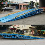 Adjustable Portable Container Loading Ramps 20ton Loading Dock Hydraulic Ramp