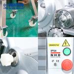 High efficiency fresh frozen pork beef mutton chicken duck meat cube cutting